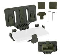 SIVIGEAR Tactical Phone Holder Available in Full Size Plate Carrier Phone Mount Adjust Nylon Molle Phones Holder for Tactical,Car,Office Ranger Green