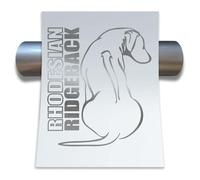 Siviwonder Car Sticker Rhodesian Ridgeback Profile, Dog Sticker