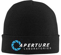 SIVMZFYQEL Classic Portal 2 Aperture Logo Accessories Warm Slouchy Beanie for Unisex Skull Knitted Hat Cap Bonnet Knit Hat