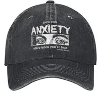 SIVMZFYQEL Classic Washed Baseball Cap Viagra Boys Merch Endless Anxiety Summer Trucker Hat for Unisex Men Cool Hunting Camping Sun Sun. Snapback Caps