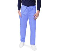 Sivvan Unisex Scrubs - Drawstring Scrub Pants - S8202 - Ceil Blue - 3X