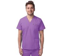 Sivvan Unisex Scrubs - V-Neck Scrub Top - S8304 - Lavender - 2X