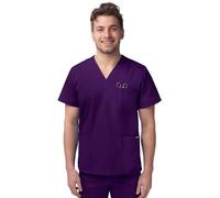 Sivvan Unisex Scrubs - V-Neck Scrub Top - S8304 - Purple - L