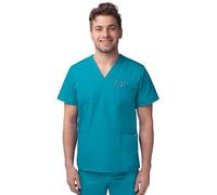 Sivvan Unisex Scrubs - V-Neck Scrub Top - S8304 - Teal Blue - XXS