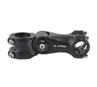 SIWOTED 100mm Cycle Stem Aluminum Alloy 60 Degree Adjustable Mountain Cycle Handlebar Suspension Stem for Handlebar Extension 25.4mm