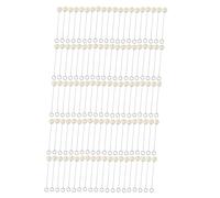 SIWOTED 100pcs Wool Ball Brush Hand-Made DIY Durable Practical Leather Tools for Handicraft Dyeing