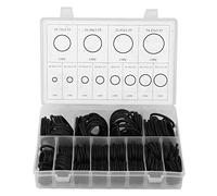 SIWOTED 180Pcs O-Ring Assortment Kit Nitrile Rubber Sealing Repairing Set with Storage Box