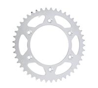 SIWOTED 520 45T Motorcycle Chain Rear Sprocket Wear Proof Robust Back Sprocket for DIY Kart ATV Light Motorcycle