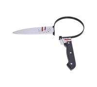 SIWOTED Halloween Bloody Headband Horrible Lifelike Mischief Durable Safe Practical Costume Scary Weapon for Party