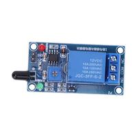 SIWOTED Infrared Fire Detection Sensor Module Flame Sensing Relay Module 12VDC 760~1100nm