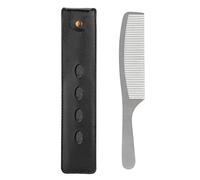 SIWOTED Professional Haircut Dressing Combs Stainless Steel Fine Teeth Hair Dressing Comb for Salon (Apple Comb)