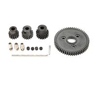 SIWOTED RC Steel Metal Spur Gear Motor Pinion Gears for Slash 1/10 Short-course Truck