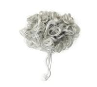 SIWUYUECOM 23 inch Porch Goose Big Goose Headdress Dressing Funny Goose Explosion Head Long Braid -7 to 15 Days delivery (Small Explosive Head [Light Gray])