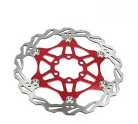 Six-Bolt Mount Disc Brake for rotor 180mm for MTB Six-Bolt Mount | Aluminum alloy center, lightweight construction, improves handling, fits MTB and road bikes, black finish(H)