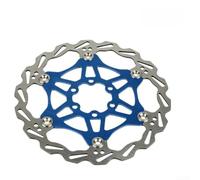 Six-Bolt Mount Disc Brake for rotor 180mm for MTB Six-Bolt Mount | Aluminum alloy center, lightweight construction, improves handling, fits MTB and road bikes, black finish(I)