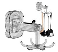 Six Claw Rotating Hook - 360-Degrees Rotatable Suction Cup Hook with 6 Claw - Shower Organizer, Kitchen Accessories, Bathroom Storage for Kitchen Bathroom Cabinet