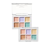 Six Color Concealer Waterproof And Sweat Proof To Cover Spots Marks Dark Circles Tear Ditch Without Makeu Concealer Peach (A, One Size)