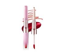 Six-Color Dual-Ended Lip Gloss Set, Shiny Liquid Lipstick, Long-Lasting Lipstick, Makeup Set (06)