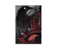 Six Crows Aesthetic Wall Art Poster for Living Room Bedroom Decorative Painting Cover Print 08x12inch(20x30cm) Unframe-style-11