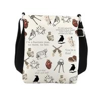 Six Crows Crossbody Bag Six Crows Inspired Gifts Book Lovers Gift Bookworm Bookish Gift Crow Club Gift Crows Shoulder Bag