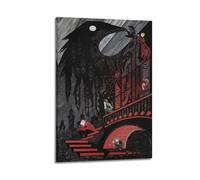 Six Crows Poster Room Decor Aesthetic Poster Artistic Poster for Bedroom Living Room Walls 12x18inch(30x45cm) Frame-Style