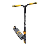 SIX DEGREES Stuntscooter, Adult Freestyle Scooter, 100 mm wheel size, black-copper, Kickscooter, for both skateparks and streets