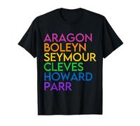 Six Ex Wife British History Historian Musical Lover T-Shirt