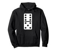 Six Five Dominoes Easy Halloween Costume Domino Game Pullover Hoodie