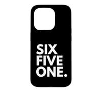 SIX FIVE ONE Area Code 651 St. Paul MN Minnesota USA Case for iPhone 15 Pro