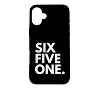 SIX FIVE ONE Area Code 651 St. Paul MN Minnesota USA Case for iPhone 16 Plus
