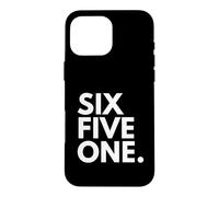 SIX FIVE ONE Area Code 651 St. Paul MN Minnesota USA Case for iPhone 16 Pro Max