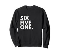 SIX FIVE ONE Area Code 651 St. Paul MN Minnesota USA Sweatshirt