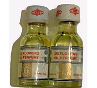 Six Flowers Oil Perfume, Spiritual Fragrance,2 Bottles