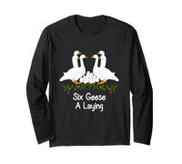 Six Geese a Laying Twelve Days of Christmas Awesome Long Sleeve T-Shirt