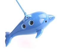 Six-hole Dolphin-shaped Ocarina Beginners Easy-to-learn Ocarina Musical Instrument With Lanyard ocarina instrument (5)