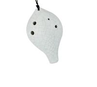 Six-hole Long Mouth/Crack Glaze Ocarina Beginner 6-hole High-pitched C Key Ceramic Ocarina Musical Instrument ocarina instrument (3)