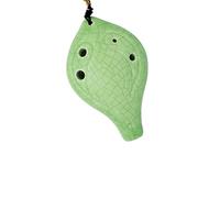 Six-hole Long Mouth/Crack Glaze Ocarina Beginner 6-hole High-pitched C Key Ceramic Ocarina Musical Instrument ocarina instrument (6)