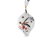 Six-hole Ocarina Beginner Students 6-hole High-pitched F Tone Painted Ocarina Children's Ceramic Musical Instrument ocarina instrument (3)