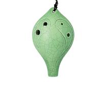 Six-hole Ocarina For Beginners 6-hole Alto C Key Long Mouth/Crack Glaze Ceramic Ocarina ocarina instrument (15)