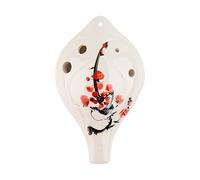 Six-hole Ocarina For Beginners 6-hole Alto C Key Long Mouth/Crack Glaze Ceramic Ocarina ocarina instrument (6)