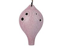 Six-hole Ocarina For Beginners 6-hole Alto C Key Long Mouth/Crack Glaze Ceramic Ocarina ocarina instrument (8)