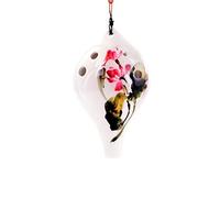 Six-hole Ocarina For Beginners 6-hole Alto C Key Long Mouth/Crack Glaze Ceramic Ocarina ocarina instrument (4)