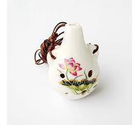 Six holes Ocarinas Alto AC Tune Ocarina Beginners,Hand Painted by Ocarina Wind 2.4 * 1.6in(01)