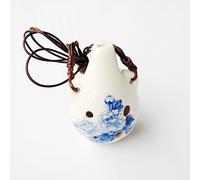 Six holes Ocarinas Alto AC Tune Ocarina Beginners,Hand Painted by Ocarina Wind 2.4 * 1.6in (02)