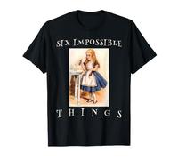 Six Impossible Things Vintage Alice in Wonderland Drink Me T-Shirt