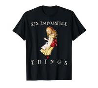 Six Impossible Things Vintage Alice in Wonderland T-Shirt