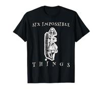 Six Impossible Things Vintage Alice in Wonderland T-Shirt