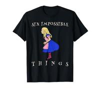 Six Impossible Things Vintage Alice in Wonderland T-Shirt