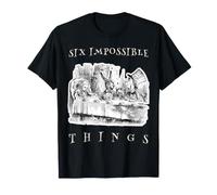 Six Impossible Things Vintage Alice in Wonderland T-Shirt