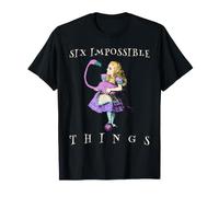 Six Impossible Things Vintage Alice in Wonderland T-Shirt